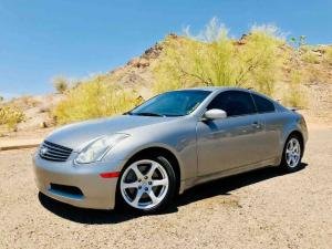 2007 INFINITI G, SILVER with 87316 Miles available now!