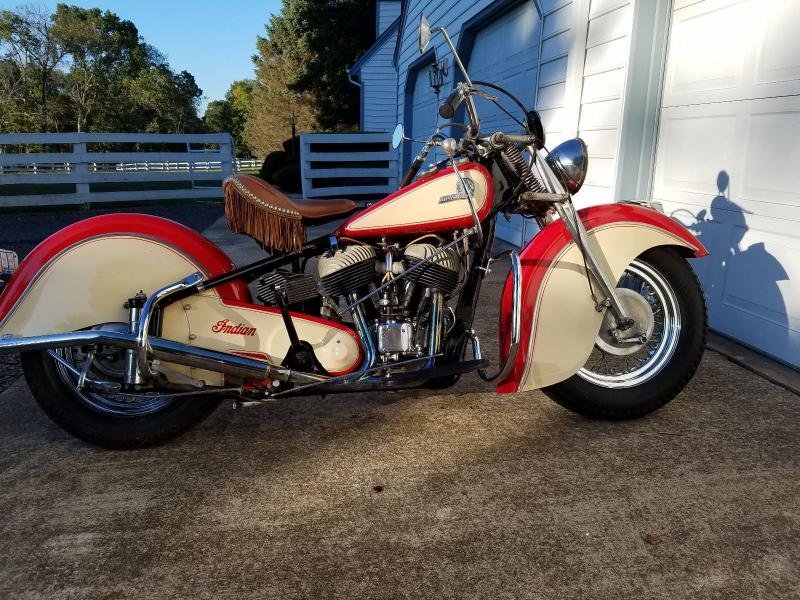 Motorcycles - 1946 Indian Chief Professionally Rebuilt