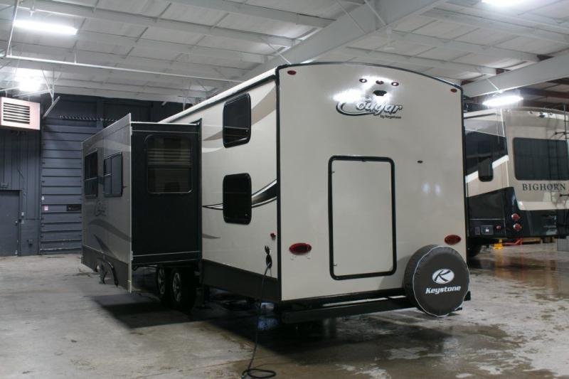 keystone cougar bunkhouse travel trailer