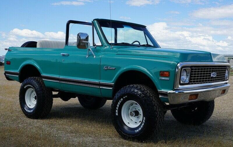 Cars - 1972 Chevrolet Blazer K5 4x4 Convertible Suv 350 V8